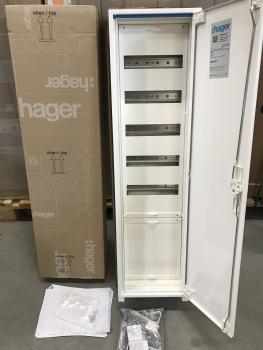 Hager Verteilerschrank mit 1x Verteilerfeld ZU37VT5APZ2 mit APZ, ZB31S